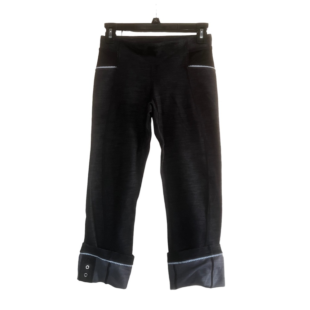Lululemon Ride On Crop Cuffed Leggings Rare Jegging Size 4 Small